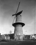 51479 Gezicht op de molen Rijn en Zon (Adelaarstraat 30) te Utrecht, uit het zuidwesten.